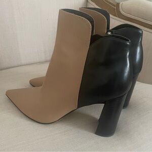 MARK FISHER color block ankle boots